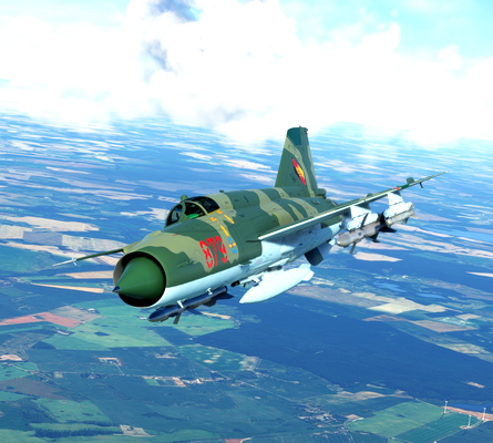 GKS MiG-21bis DDR "879" Tarn - for Microsoft Flight Simulator