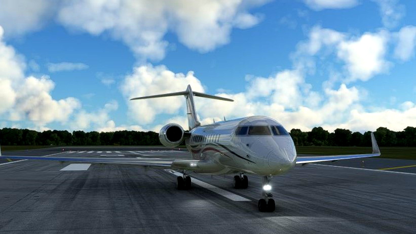 Global 6000 Corporate livery for Microsoft Flight Simulator | MSFS