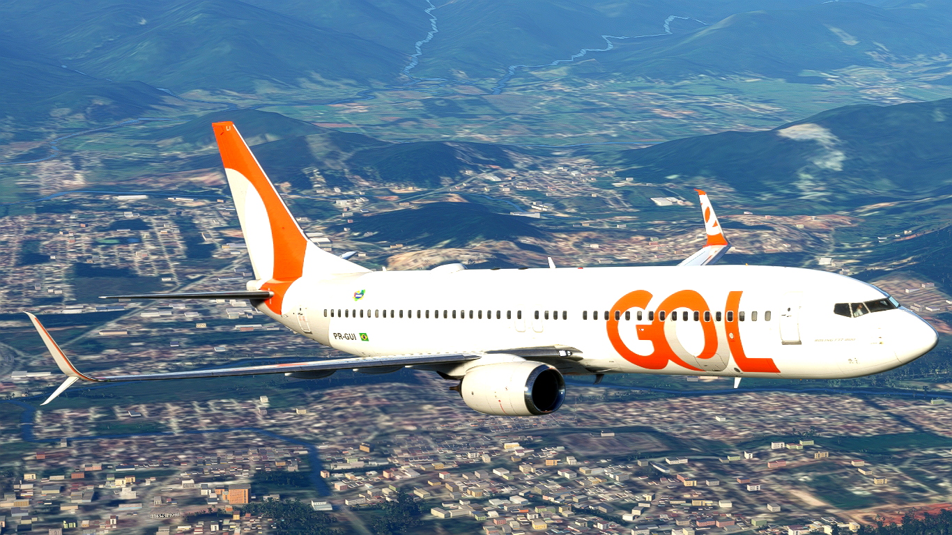 Gol Linha Aéreas (PR-GXR) PAI DA AVIAÇÃO SANTOS DUMONT para Microsoft  Flight Simulator