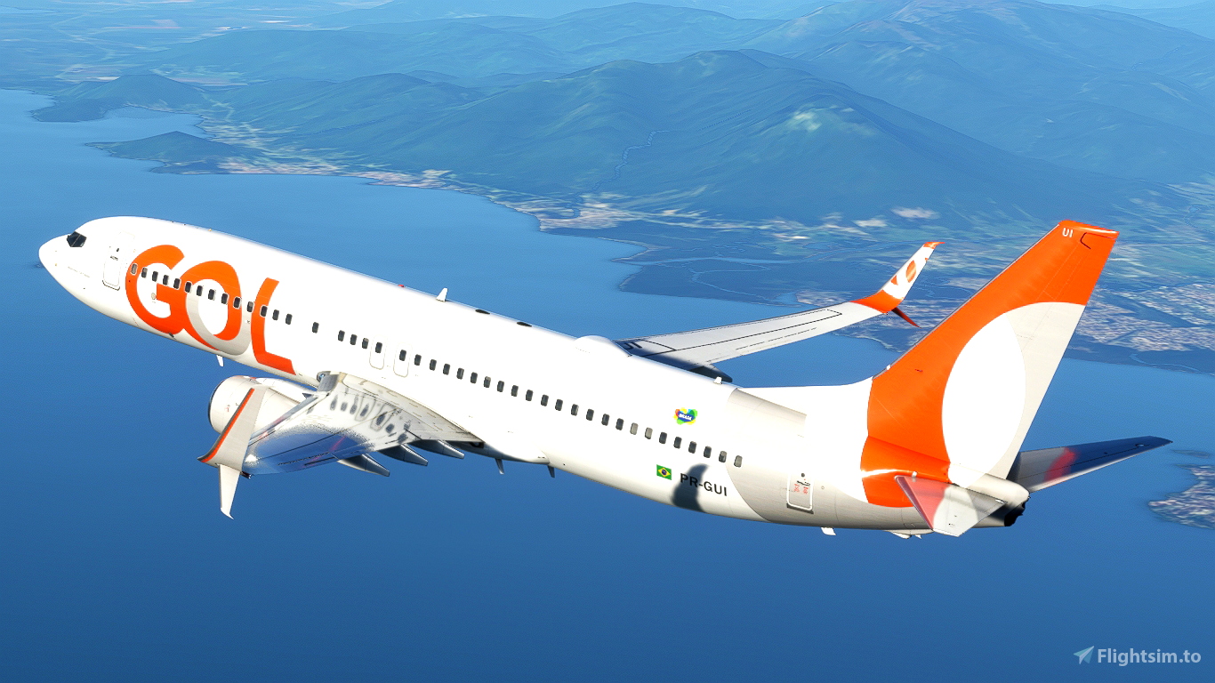 Gol Linhas Aéreas PR-GUI for Microsoft Flight Simulator | MSFS