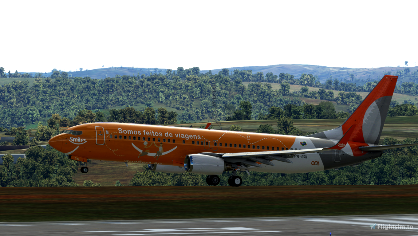 GOL NEW PR-GXZ 737-800 for Microsoft Flight Simulator