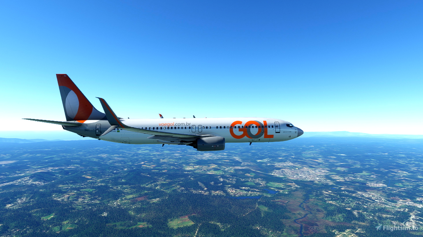 GOL NEW PR-GXZ 737-800 for Microsoft Flight Simulator