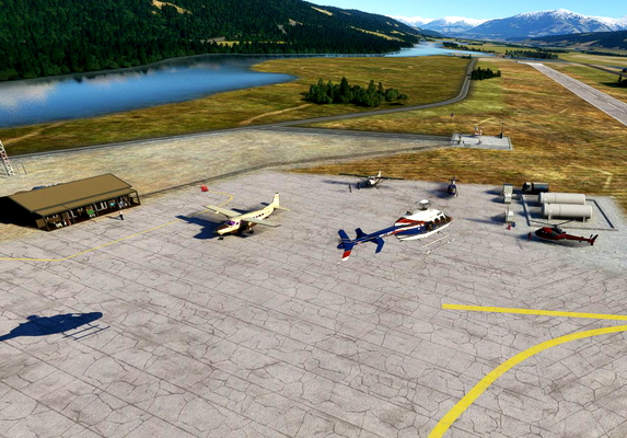 Golden Airport (CYGE) - for Microsoft Flight Simulator