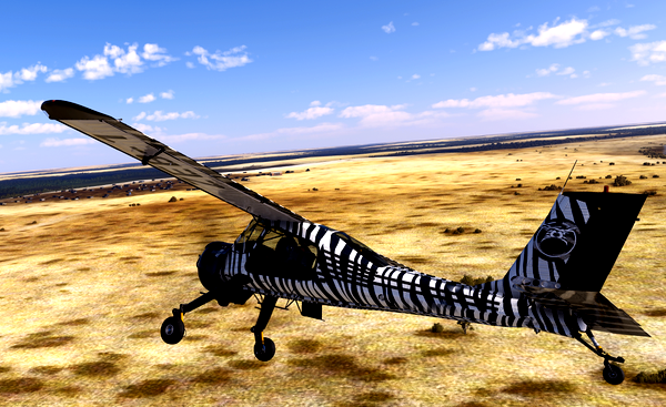 Got Stripes Wilga Zebra Livery for Stol Safaris - for Microsoft Flight Simulator