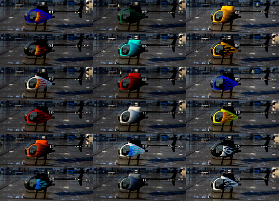 GotFriends Mini-500 racing livery set - for Microsoft Flight Simulator