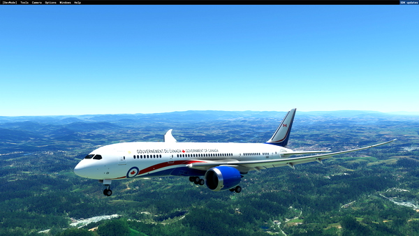 GOVERNMENT OF CANADA KURO 787-8 8K - for Microsoft Flight Simulator