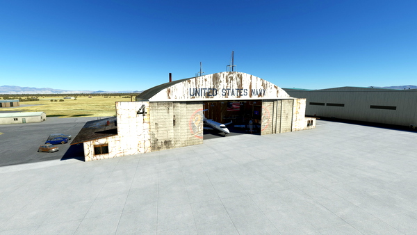 Gravricks Hangar/Kodiak Hangar KIYK - Inyokern, CA - for Microsoft Flight Simulator