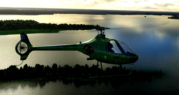 Green Forest Cabri G2 for HCG's Cabri G2 - for Microsoft Flight Simulator