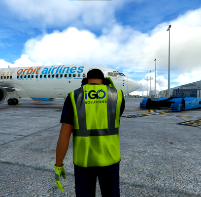 Ground Service Uniform | (IGO Solution) - for Microsoft Flight Simulator