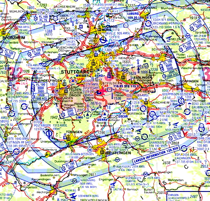 Gsimulations Kneeboard DFS-Map - for Microsoft Flight Simulator