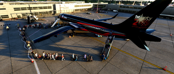 GSX enhances profile for Bristol EGGD (ORBX), Gates 2,3,5,6 and Ramp 9 - for Microsoft Flight Simulator
