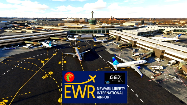GSX Pro Profile for KEWR Newark Liberty International by Drzewiecki Design - for Microsoft Flight Simulator