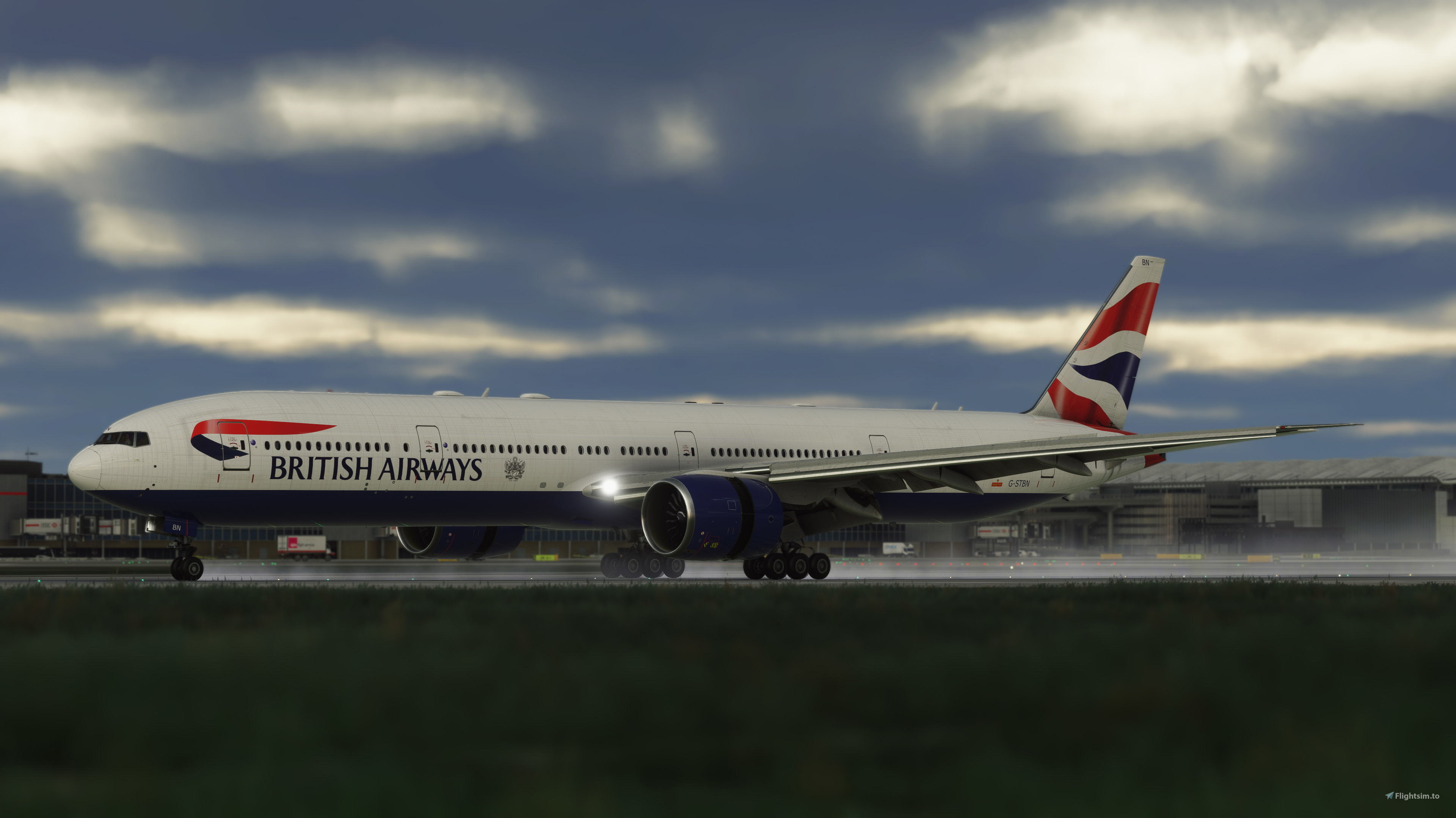 GSX Profile - B777-300 (Captain Sim) For Microsoft Flight Simulator | MSFS