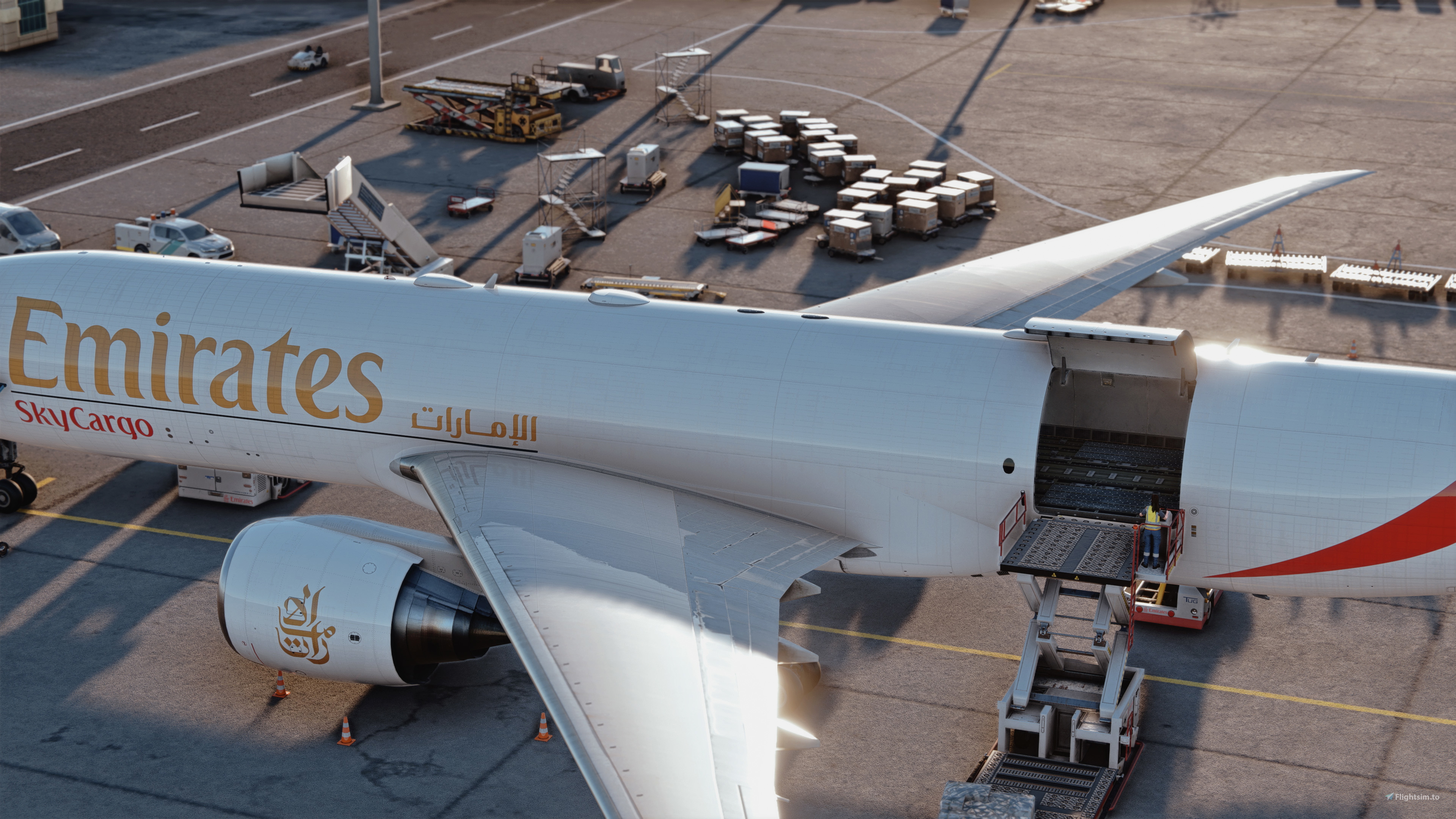 GSX Profile - B777F (Captain Sim) For Microsoft Flight Simulator | MSFS