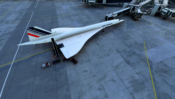 GSX Profile DC Designs Concorde - for Microsoft Flight Simulator