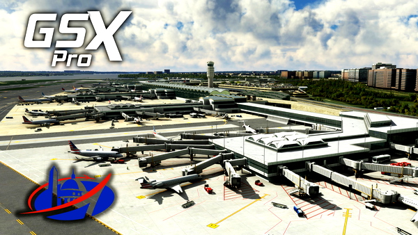 GSX Profile - KDCA Ronald Reagan Washington National (Drzewiecki Design) - for Microsoft Flight Simulator