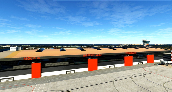 GSX PROFILE UUEE Moscow Sheremetyevo v1.1 (Drzewiecki Design) - for Microsoft Flight Simulator