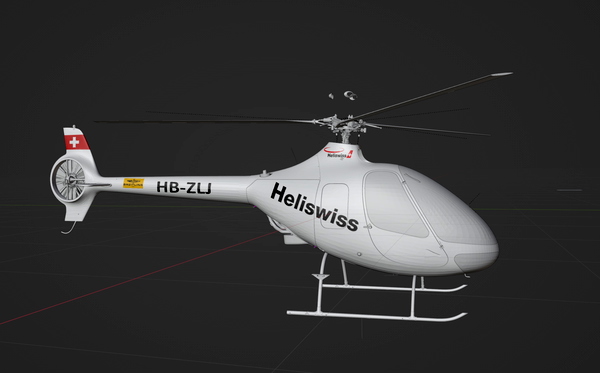 Guimbal Cabri G2 SwissHelicopter HB-ZLJ - for Microsoft Flight Simulator