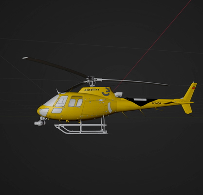 h125-EC-MOA Elitellina CIV VARIANTE - for Microsoft Flight Simulator