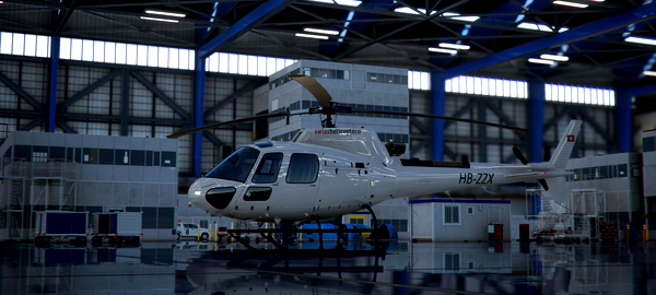 h125-HB-ZZX Swisshelicopter - for Microsoft Flight Simulator