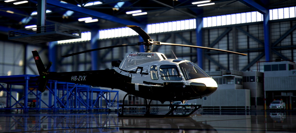 h125-HBZVX Swisshelicopter - for Microsoft Flight Simulator