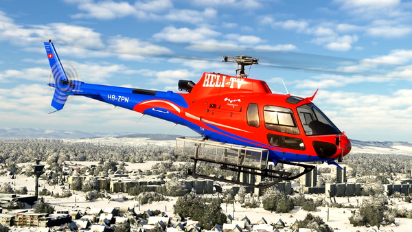 H125 Heli-TV HB-ZPN - for Microsoft Flight Simulator