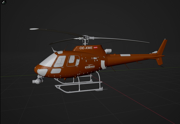 H125 OE-XME "Heli Austria" - for Microsoft Flight Simulator