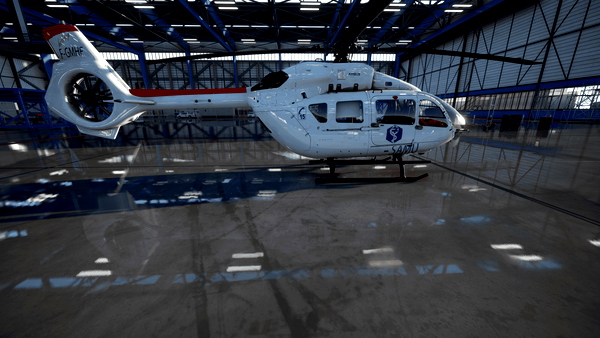 H145 SAMU 51 F-GMHF Fictionnal - for Microsoft Flight Simulator