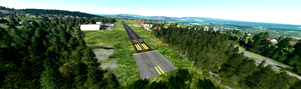 Hamar flyplass ENHA - for Microsoft Flight Simulator
