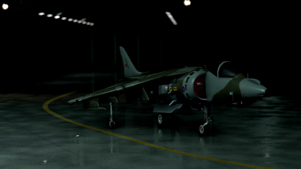 Harrier GR9 ZG510 wrap around Camo - for Microsoft Flight Simulator