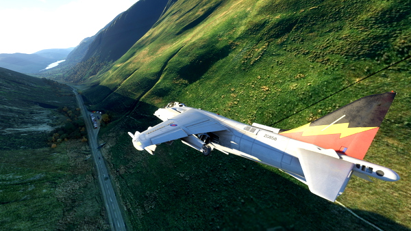 Harrier GR9 ZG858 - for Microsoft Flight Simulator