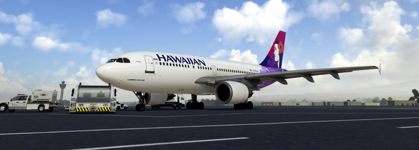 HAWAIIAN N735HA (FICTIONAL) 8K - for Microsoft Flight Simulator