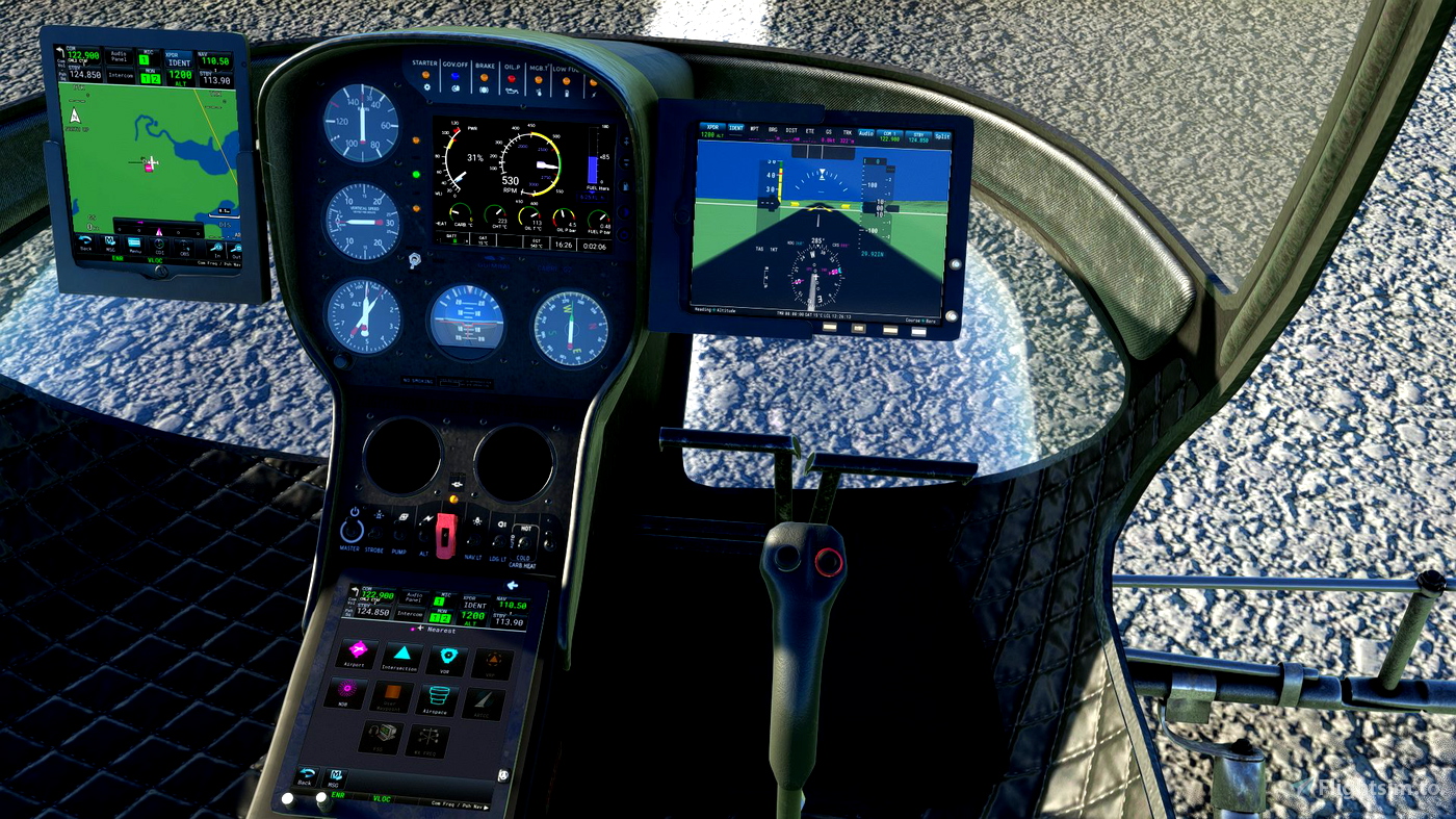  Guimbal Flies in Microsoft Flight Simulator 40th