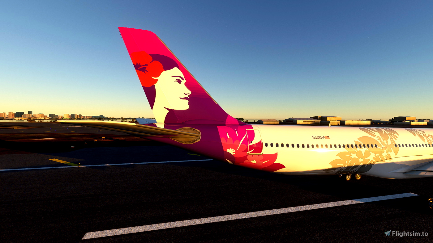 Headwind A330 900neo Hawaiian Airlines New Livery With And Without Mask