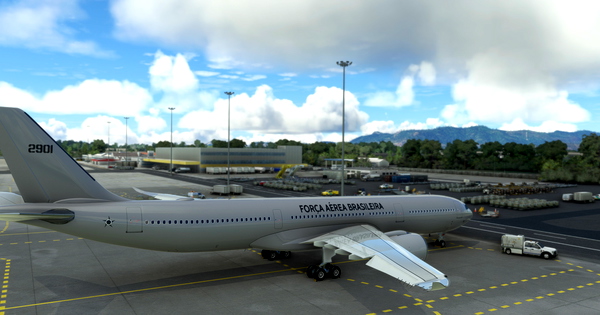HeadWinds A330-900 Brazilian Air Force 4K Textures - for Microsoft Flight Simulator