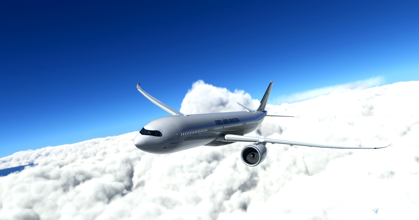 HeadWinds A330-900 Brazilian Air Force 4K Textures for Microsoft Flight ...