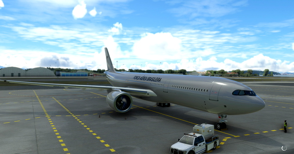 HeadWinds A330-900 Brazilian Air Force 4K Textures - for Microsoft Flight Simulator