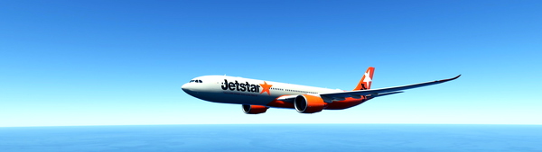 Headwinds a330-900 JETSTAR livery 8K textures - for Microsoft Flight Simulator