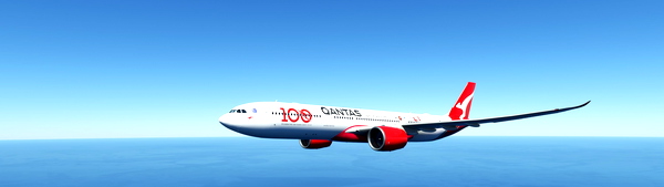 Headwinds a330-900 Qantas100 livery - for Microsoft Flight Simulator