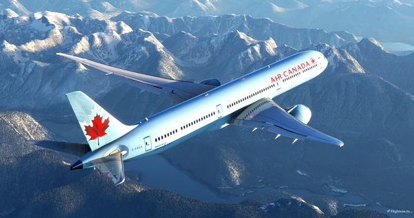 Heavy Division 787-10 Air Canada - for Microsoft Flight Simulator