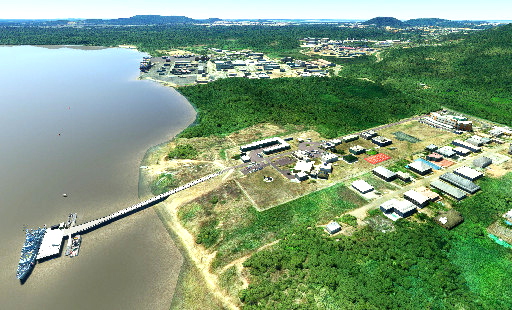 Helipad Cayenne Naval Base - for Microsoft Flight Simulator
