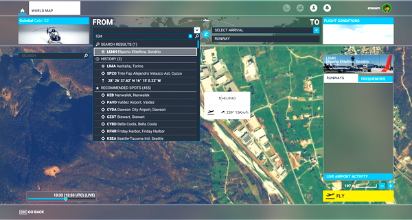 Helipad of Elitellina (Sondrio - Italy) - for Microsoft Flight Simulator
