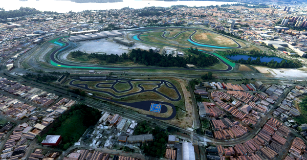 HELIPAD - SSXK - INTERLAGOS F1 CIRCUIT - for Microsoft Flight Simulator