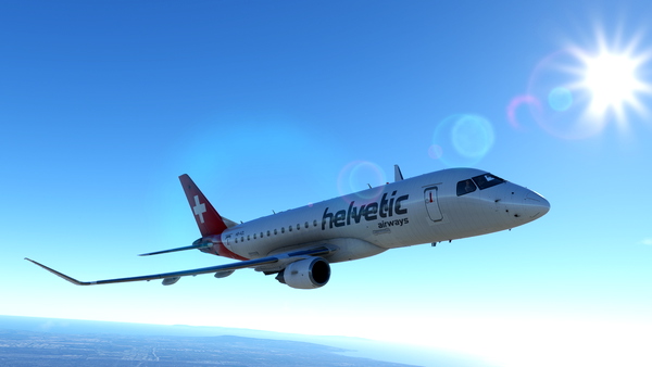 Helvetic Airways Long Winglets Fleet Pack - FSS E175 - for Microsoft Flight Simulator