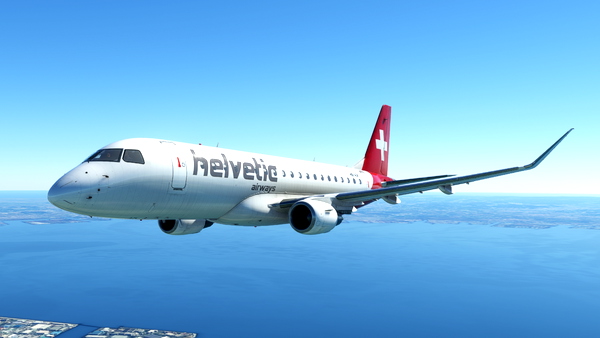 Helvetic Airways Long Winglets Fleet Pack - FSS E175 - for Microsoft Flight Simulator