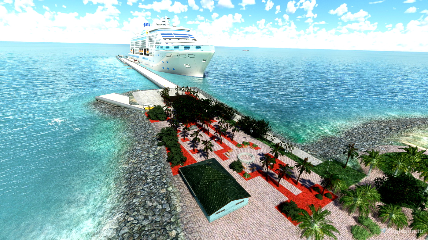 Henry E. Rohlsen International Airport (TISX) Updated Scenery Project