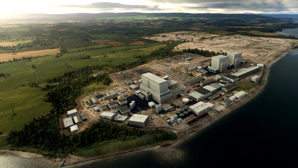 Hinkley Point Nuclear Power Station, Somerset - for Microsoft Flight Simulator