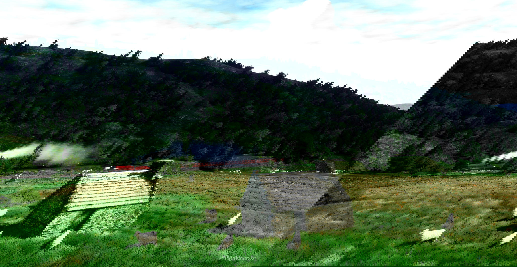 Jeppeson2001 Hogwarts Express Steam Train Custom Animations, Sounds