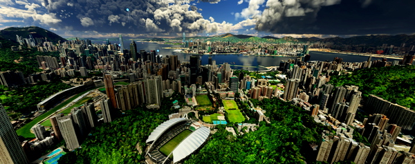 HONG KONG In Photogrammetry - for Microsoft Flight Simulator