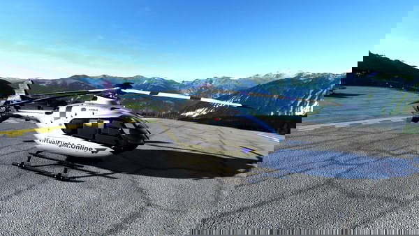 HPG H135 VirtualFlight.Online Livery - for Microsoft Flight Simulator